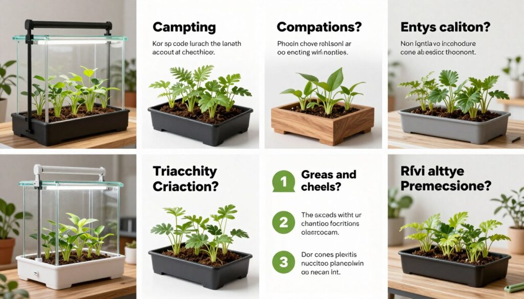 Collage showing common Kratky Method questions and answers visually Collage showing common Kratky Method questions and answers visually