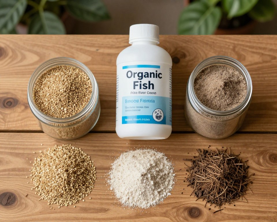 Fertilizer types for tomatoes including granular and liquid options